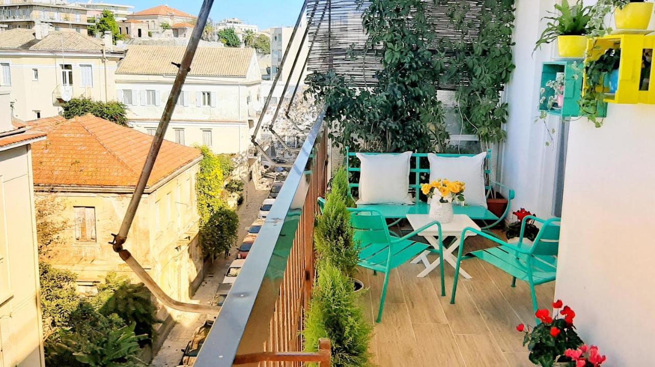 Aay- Best Corfu Town & Sea Apart 2Bedroom Renovated + Lift / Comfy&Design+Wifi Eksteriør billede