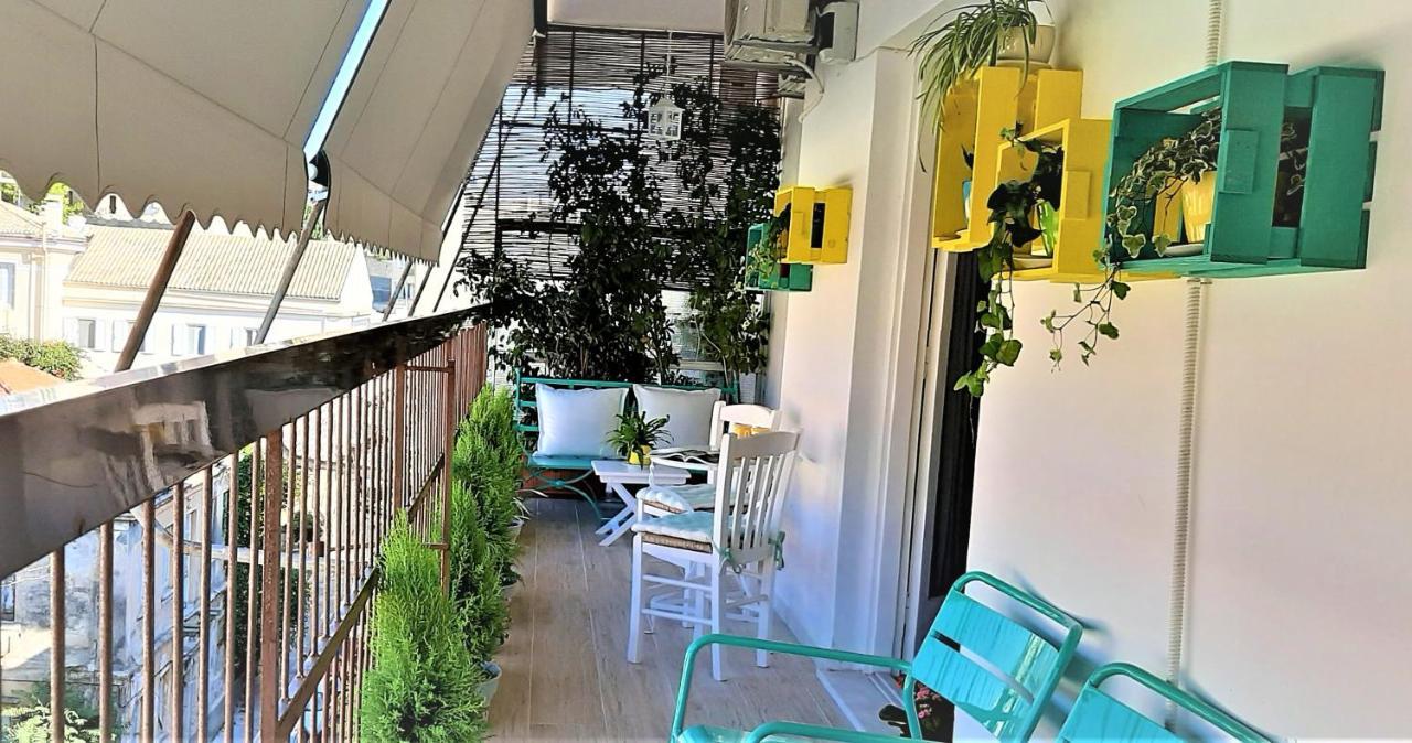 Aay- Best Corfu Town & Sea Apart 2Bedroom Renovated + Lift / Comfy&Design+Wifi Eksteriør billede